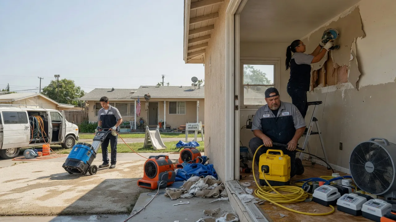 Water Damage Restoration in Pinecrest, CA near me